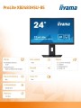 Monitor 23.8 cala XB2483HSU-B5 HDMI,DP,VA,HAS(150mm),USB -1616980