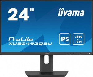 Monitor 23.8 cala XUB2493QSU-B5 IPS,QHD,HDMI,DP,HAS(150mm),2x2W,USB3.0 