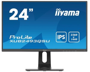 Monitor 23.8 cala XUB2493QSU-B1 IPS,QHD,HDMI,DP,USB3.0,2x2W,PIVOT 