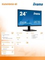 Monitor 24 cale XU2493HSU-B1 IPS.HDMI.DP.2x2W.USB-1458546