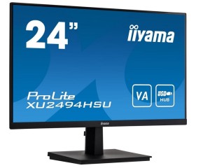 Monitor 24 cale XU2494HSU-B1 VA,FHD,HDMI,DP,VGA,USB,SLIM,2X2W 