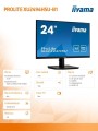Monitor 24 cale XU2494HSU-B1 VA,FHD,HDMI,DP,VGA,USB,SLIM,2X2W -1531535