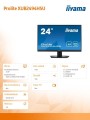 Monitor 23.8 cale XU2494HSU-B2 VA,FHD,HDMI,DP,2xUSB3.0,SLIM,2x2W -1608711