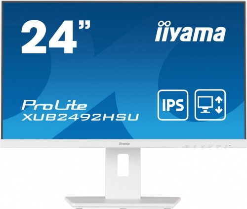 Monitor 23.8 cala XUB2492HSU-W5 IPS,HDMI,DP,VGA,USB,HAS(150mm),biały -1634988