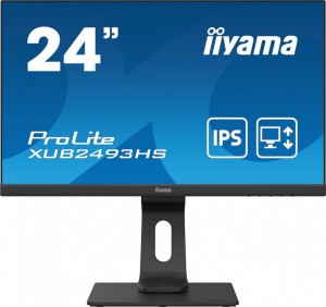 Monitor 24 cale XUB2493HS-B4 IPS, HDMI, DP, VGA, 2x2W, HAS
