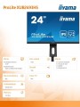Monitor 24 cale XUB2493HS-B4 IPS, HDMI, DP, VGA, 2x2W, HAS-1532360