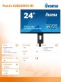 Monitor 23.8 cala XUB2493HS-B5 IPS.HDMI.DP.2x2W.HAS(150mm) -1617002
