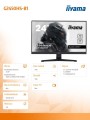 Monitor 23.8 cala G2450HS-B1 VA,FHD,75Hz,1ms,Freesync,HDMI,DP,2x2W -1630085