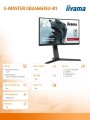 Monitor GB2466HSU-B1 24cale VA, 165HZ, 1500R, 1ms, USBx2, HDMIx2, DP-1479326