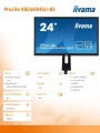 Monitor 23.8 ProLite XB2483HSU-B3 HDMI,DP,USB,AMVA,PIVOT-1387617