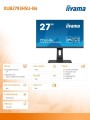 Monitor 27 caliXUB2793HSU-B4 IPS,FHD,HDMI,DP,VGA,USB3.0,2x2W -1541621