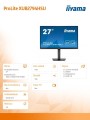 Monitor 27 cali XUB2794HSU-B1 VA,FHD,HDMI,DP,USB3.0,HAS-1609499