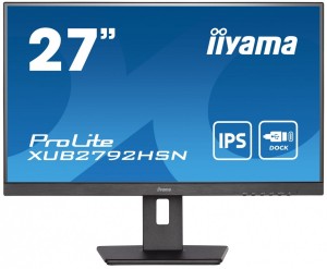 Monitor 27 cali XUB2792HSN-B5 IPS,FHD,HDMI,DP,USB-c Dock,HAS(150mm) 