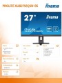 Monitor 27 cali XUB2792QSN-B5 IPS,QHD,USB-c Dock,HDMI,DP,HAS(150mm) -1635244