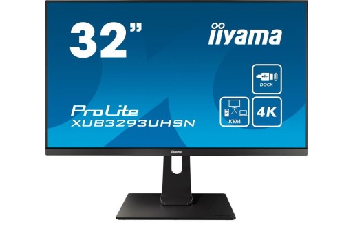 Monitor 32 cale XUB3293UHSN-B1,IPS,4K,USB-C DOCK,KVM,SLIM,2X3W,RJ45 -1566048