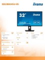 Monitor 31,5 cala XB3288UHSU 4K,VA,HDMI,DP,PIP,F.Sync,HAS/150mm,USB -1662218