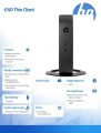 Komputer t740 Thin Client Bundle/W10 IoT Enterprise/128GB/8GB TC            12H49EA-1536379