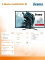 Monitor 43 cale G4380UHSU-B1 4K, VA, 2xHDMI, DP, 0,4ms, 550cd/m2, USB3.0 -1560707