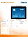 Monitor 15 cali ProLite TF1515MC-B2 poj.10pkt,pianka,4:3,TN-1470825