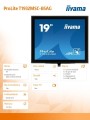 Monitor 19 T1932MSC-B5AG pojemnościowy 10pkt IP54 HDMI AG-1436717