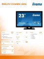 Monitor 23cale T2336MSC-B2AG IPS/10P/HDMI/USB/GLOS/AG -1435181