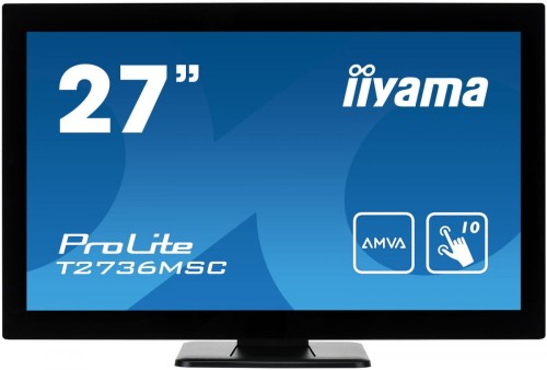 Monitor 27 T2736MSC-B1 AMVA, 10pkt, pojemnościowy, HDMI, DP, USB-1421749