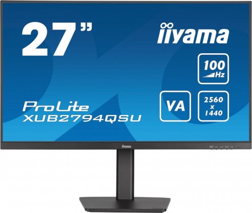 Monitor 27 cali XUB2794QSU-B6 VA,QHD,HDMI,DP,100Hz,HAS(150mm),USB3.2 -1710056
