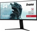Monitor 34 cale GCB34801WQSU-B1 VA,UWQHD,180HZ,0.4ms,1500R(Curved),   2xHDMI,2xDP,2xUSB 3.2,2x3W,HDR400,HAS(110mm),VESA(100x100mm) -1710072