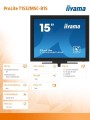 Monitor 15 cali T1532MSC-B1S POJ.10PKT.IP54,HDMI,DP,VGA,2x1W-1715603