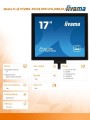 Monitor 17 cali T1732MSC-B1S POJ.10PKT.IP54,HDMI,DP,VGA,2x1W,5:4-1715652