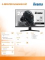 Monitor 23.8 cala G-Master G2445HSU-B1 IPS,FHD,100Hz,1ms,2xUSB,2x2W,FreeSync -1720457