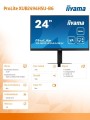 Monitor 23.8 cala XUB2494HSU-B6 VA,FHD,HDMI,DP,100Hz,2xUSB,HAS(150mm) -1720278