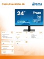 Monitor 23.8 cala XU2492HSU-B6 IPS,FHD,HDMI,DP,100Hz,4xUSB3.2,SLIM,2x2W -1720292
