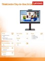 Monitor 23.8 ThinkCentre Tiny-in-One Touch Gen5 12NBGAT1EU -1720142