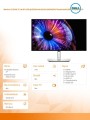 Monitor U2724DE 27 cali IPS LED QHD(2560x1440)/16:9/HDMI/DP/Thunderbolt/USB-C/USB/RJ-45/3Y-1733197