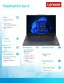 Notebook ThinkPad E16 G1 21JN005YPB W11Pro i5-1335U/16GB/512GB/INT/16.0 WUXGA/3YRS OS + 1YR Premier Support -1739308