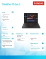 Notebook ThinkPad P1 G6 21FV000HPB W11Pro i7-13800H/32GB/1TB/RTX3500 12GB/16.0 WQUXGA/Touch/3YRS Premier Support -1739322