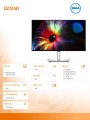 Monitor U2724D 27 cali IPS LED QHD(2560x1440)/16:9/HDMI/DP/USB-C/USB/3Y -1747185