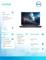 Notebook G16 7630 Win11Home i7-13650HX/16,0 QHD+/1TB/16GB/RTX 4060/2Y NBD-1754064
