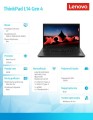 Laptop ThinkPad L14 G4 21H1003WPB W11Pro i5-1335U/16GB/512GB/INT/LTE/14.0 FHD/Thunder Black/1YRS Premier Support + 3YRS OS -1755230