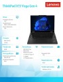Ultrabook ThinkPad X13 Yoga G4 21F20045PB W11Pro i7-1355U/16GB/1TB/INT/LTE/13.3 WUXGA/Touch/Deep Black/3YRS Premier Support + CO2 Offset -1755278