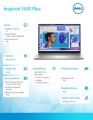 Notebook Inspiron 7430 Plus Win11Pro i7-13700H/1TB/16GB/RTX 3050/14.0 2560x1600 Touch/Silver/2Y NBD-1763675