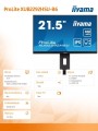 Monitor 21.5 cala XUB2292HSU-B6 IPS,100Hz,FreeSync,PIVOT,0.4ms,HDMI,  DP,4xUSB(3.2),2x2W,HAS(150mm)-1764765