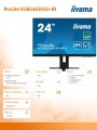 Monitor 23.8 cala ProLite XUB2463HSU-B1 IPS,100HZ,ECO,3ms,SLIM,HDMI,DP,2x USB3.22x2W,HAS(150mm),TCO,EPEAT-1764852