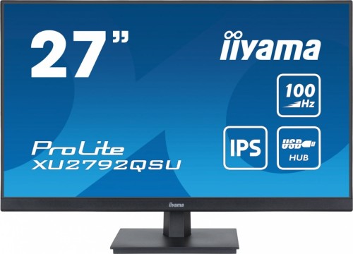 Monitor 27 cali ProLite XU2792QSU-B6 IPS,QHD,100Hz,HDMI,DP,4xUSB3.2,SLIM-1764894
