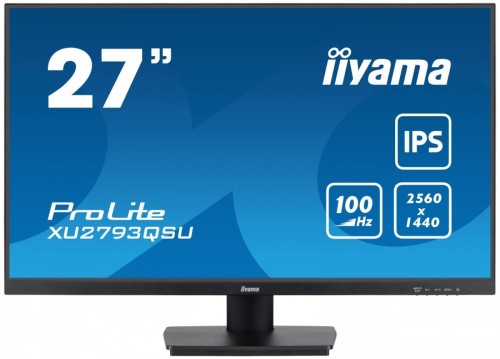 Monitor 27 cali ProLite XU2793QSU-B6 IPS,QHD,100Hz,HDMI,DP,2x2W,2xUSB(3.2), FreeSync-1764907