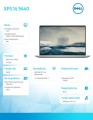 Notebook XPS 14 9440/Ultra 7 155H/16GB/512GB SSD/14.5 FHD+/Arc/WLAN + BT/Backlit Kb/6 Cell/W11Pro-1783392