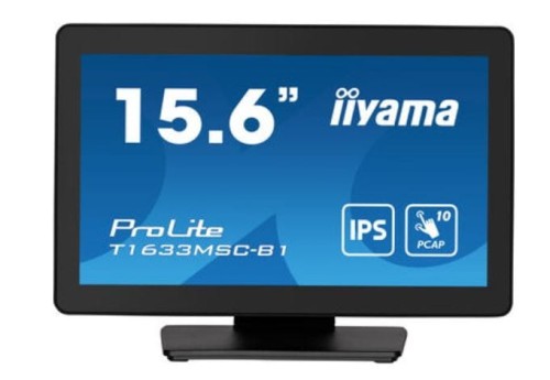 Monitor 15.6 cala ProLite T1633MSC-B1 poj.10pkt,IP54,IPS,USB-1783739