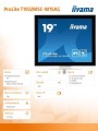 Monitor 19 cali ProLite T1932MSC-W1SA G,POJ.10PKT.IP54,HDMI-1783828