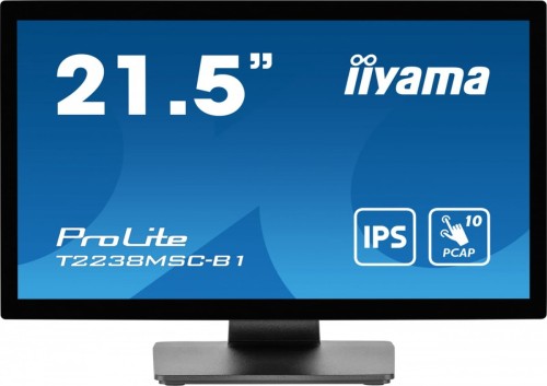 Monitor 22 cale T2238MSC-B1 IPS,FHD,DP,HDMI,2x2W,2xUSB,600(cd/m2),   10pkt.7H,IP1X(FRONT),PION/POZIOM -1787032